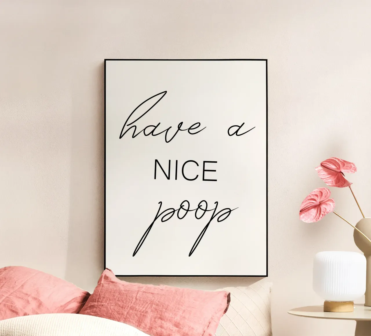 Buona cacca plexiglass da Shark Printables