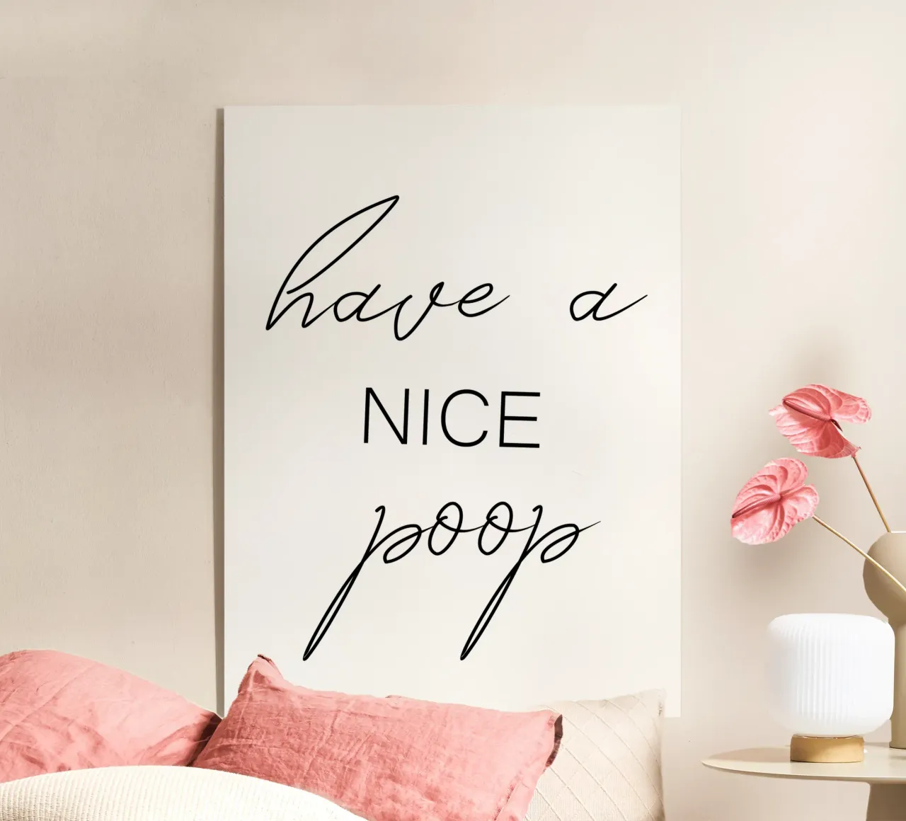 Buona cacca plexiglass da Shark Printables