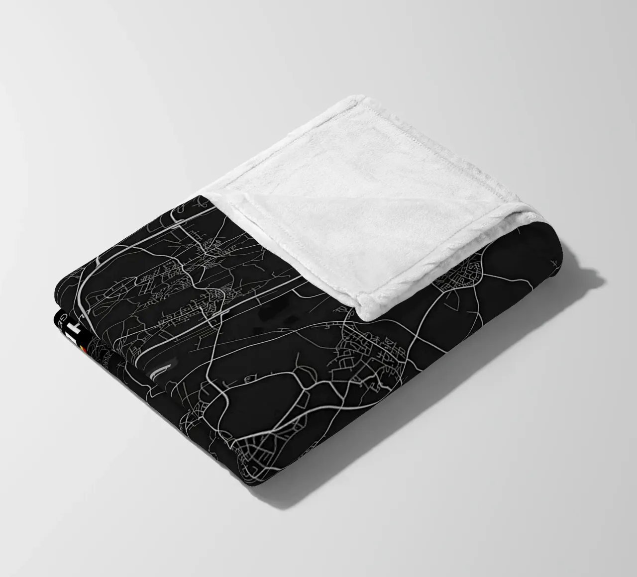 Korschenbroich DE fleece blanket by Christopher Adams