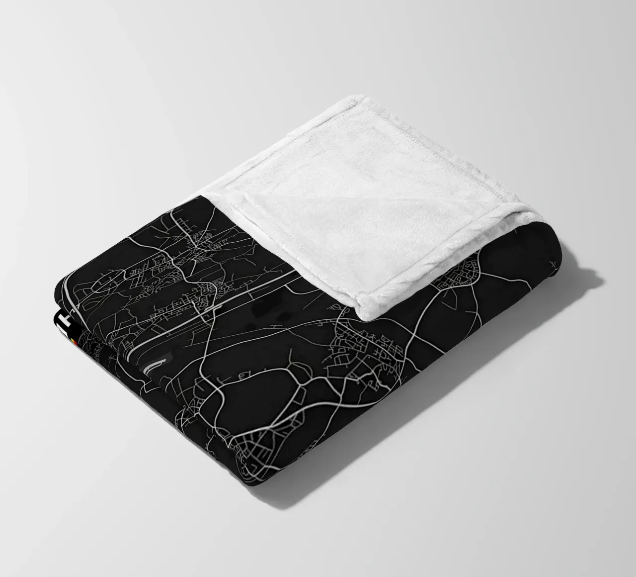Korschenbroich DE fleece blanket by Christopher Adams