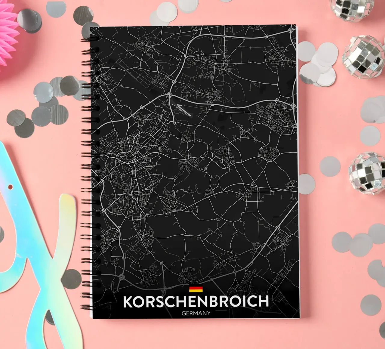 Korschenbroich DE spiral notebook by Christopher Adams
