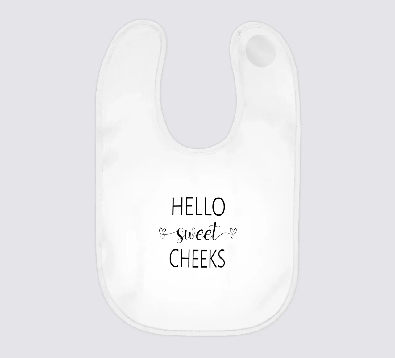 Ciao Guance Dolci bavaglino da Shark Printables