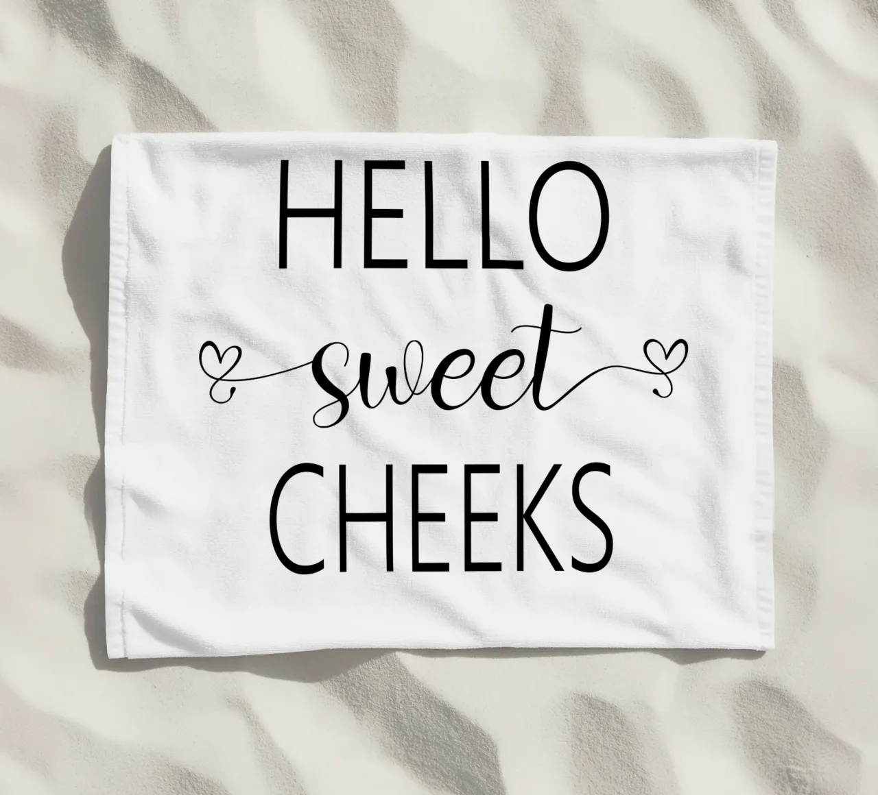 Ciao Guance Dolci telo mare da Shark Printables