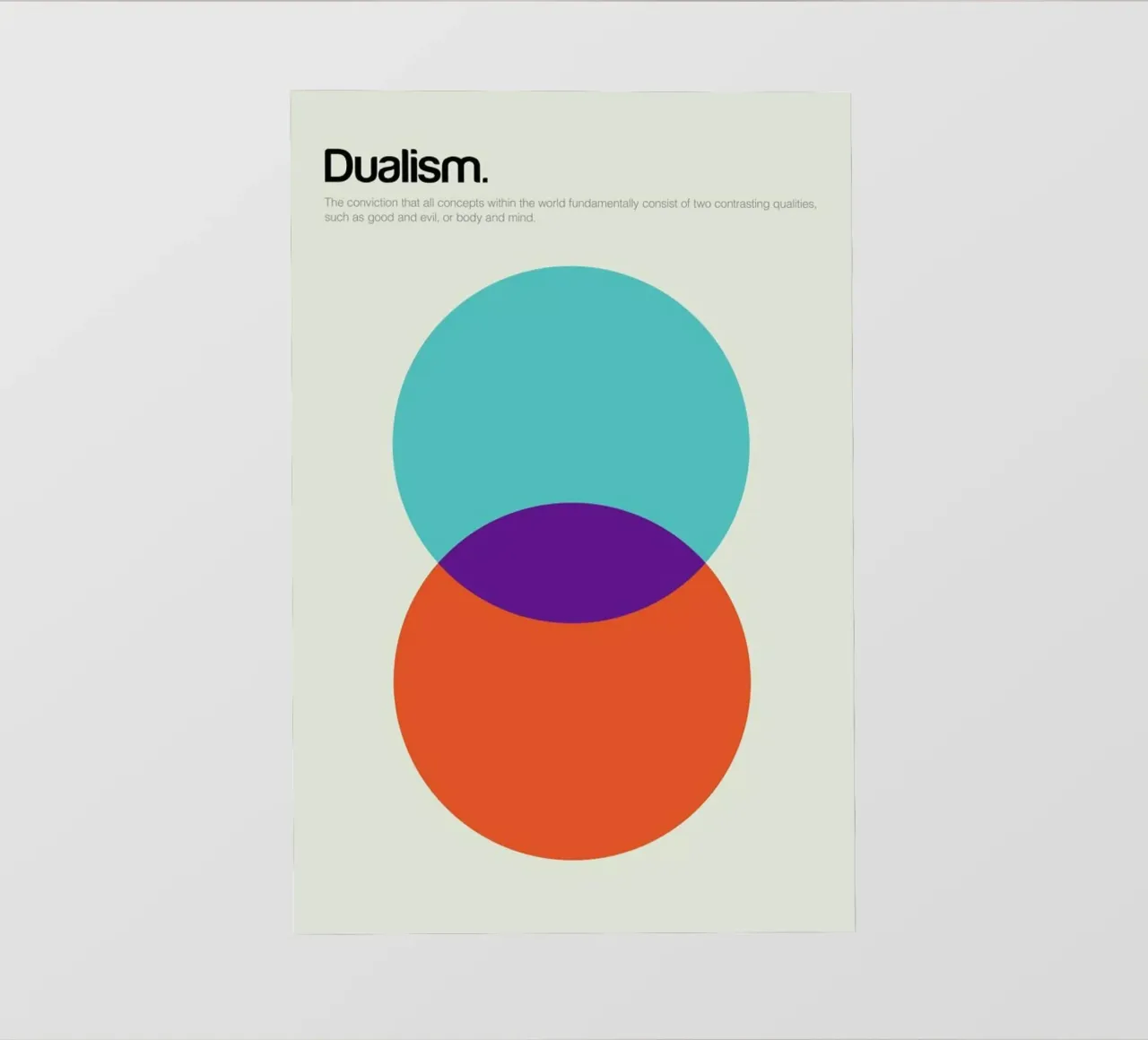 Dualism telo in pvc da Genís Carreras
