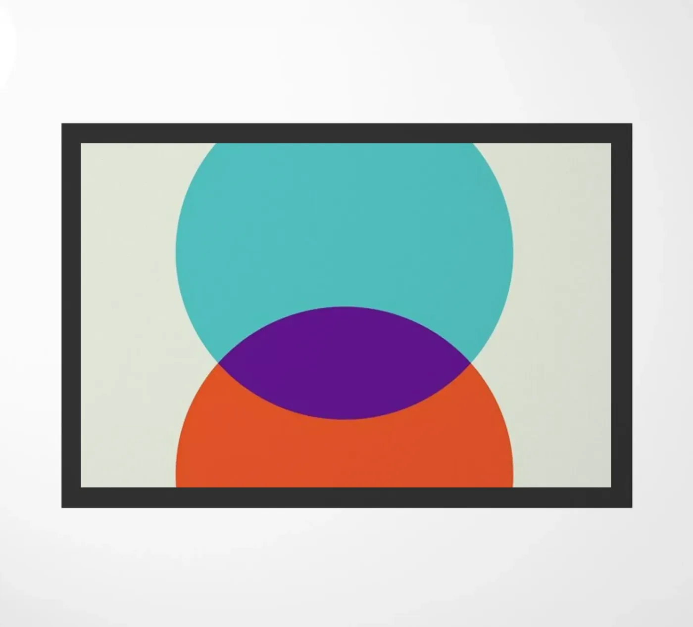 Dualism doormat by Genís Carreras