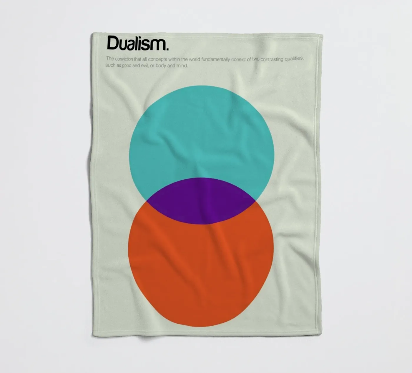 Dualism fleecedeken van Genís Carreras