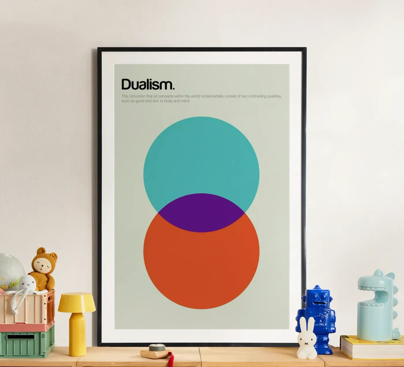 Dualism Poster von Genís Carreras