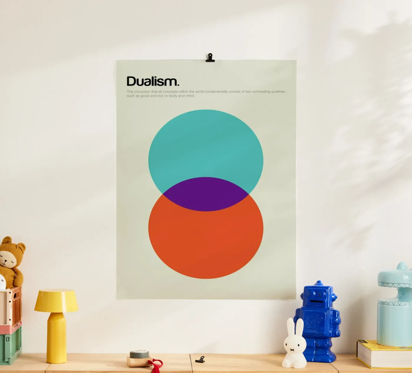 Dualism Poster von Genís Carreras