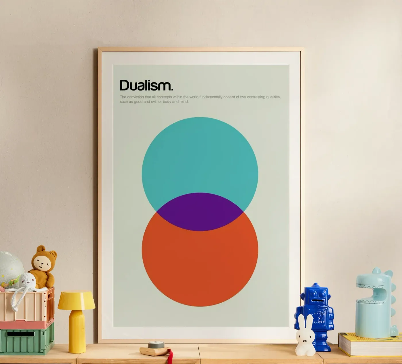 Dualism Poster von Genís Carreras