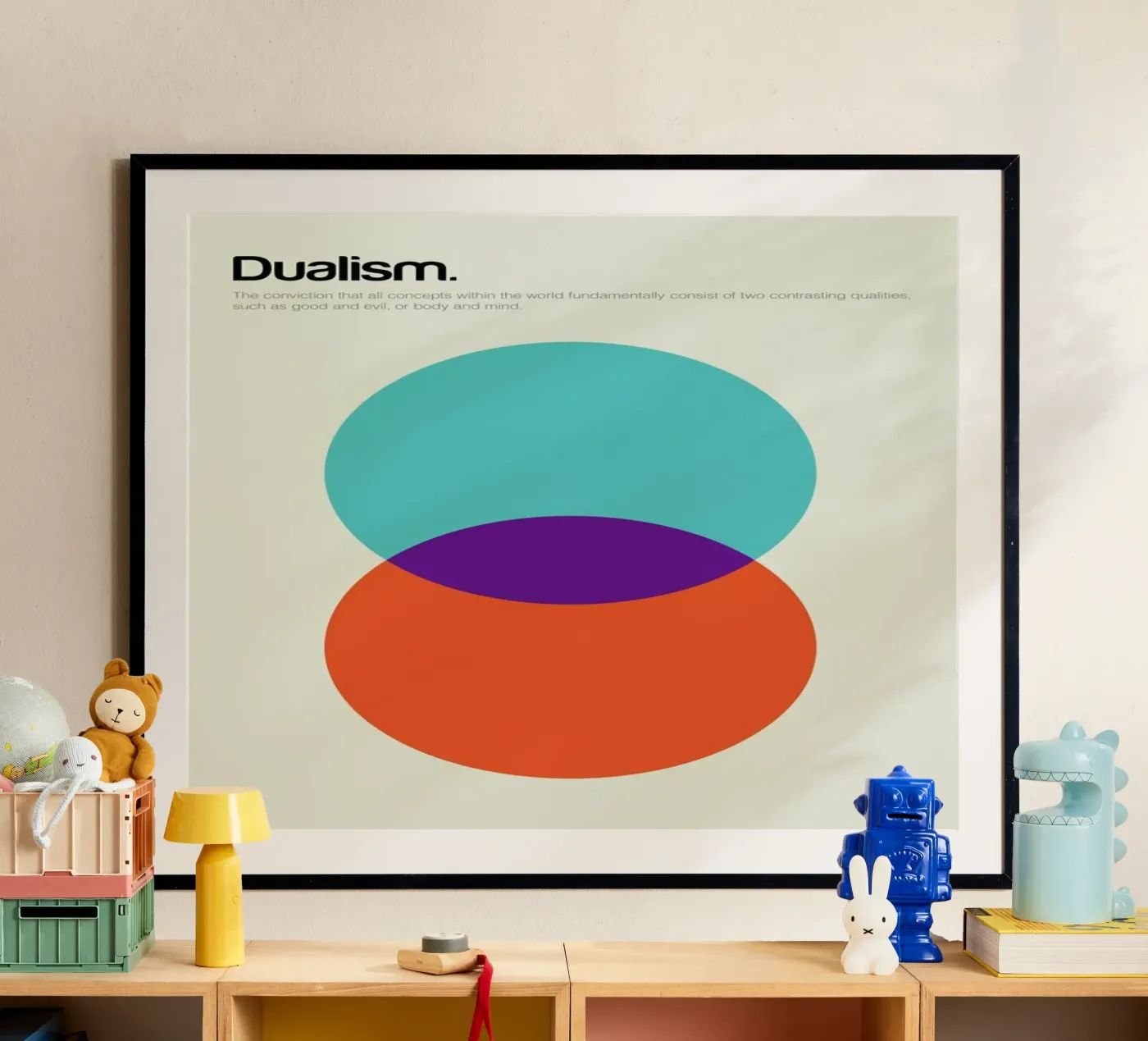 Dualism Poster von Genís Carreras