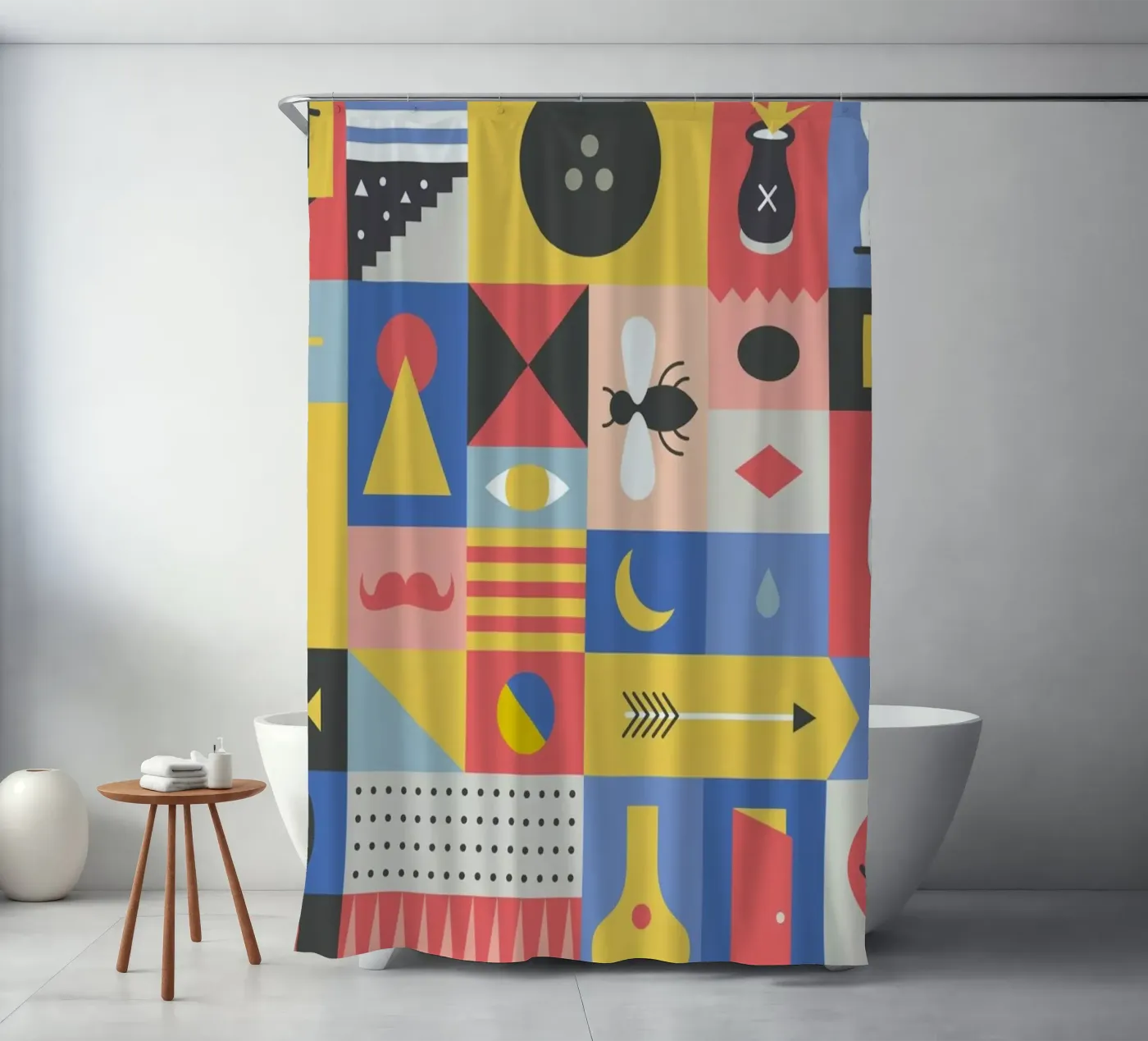 Lost douchegordijn van Tyler Dale