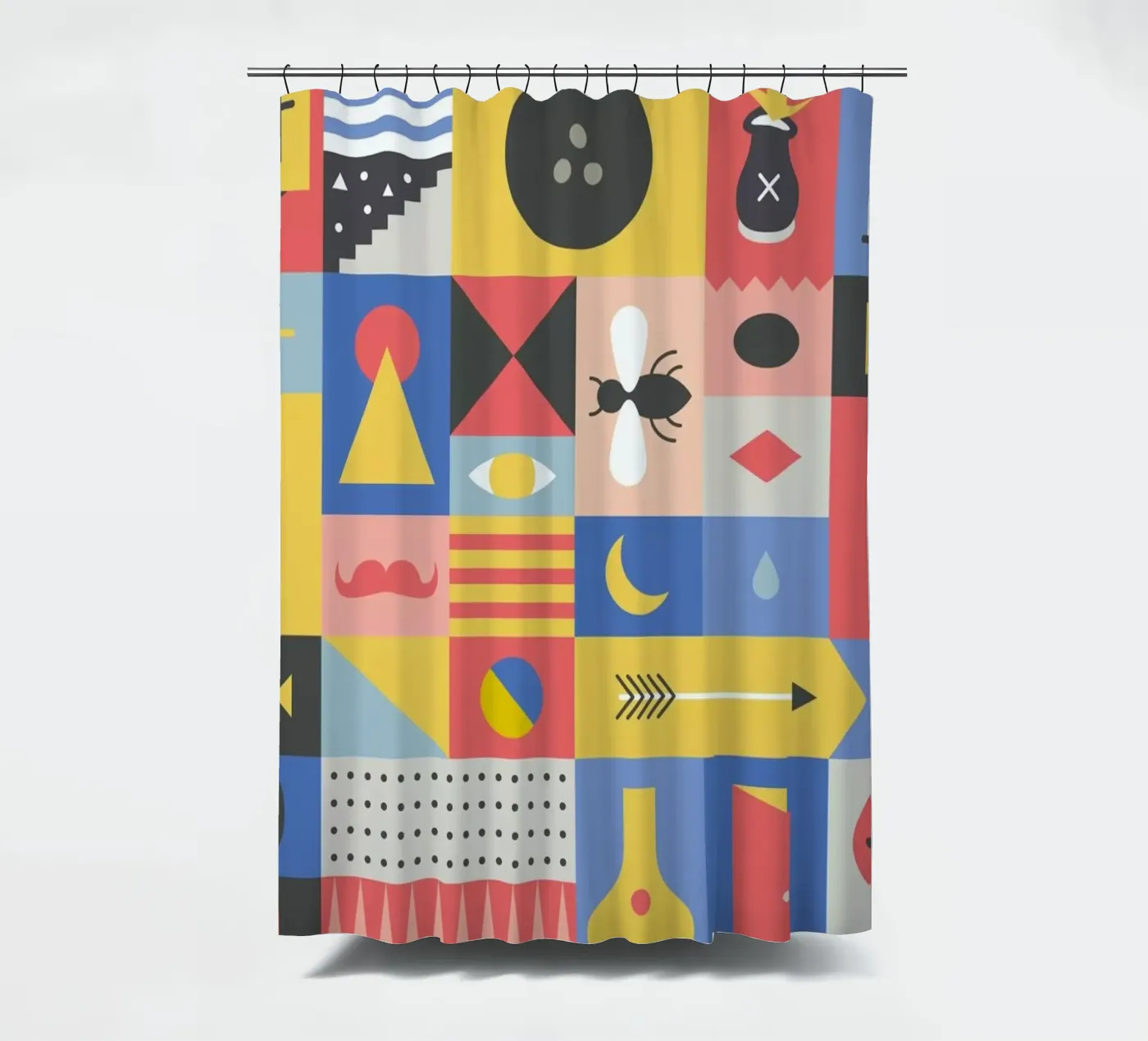 Lost douchegordijn van Tyler Dale