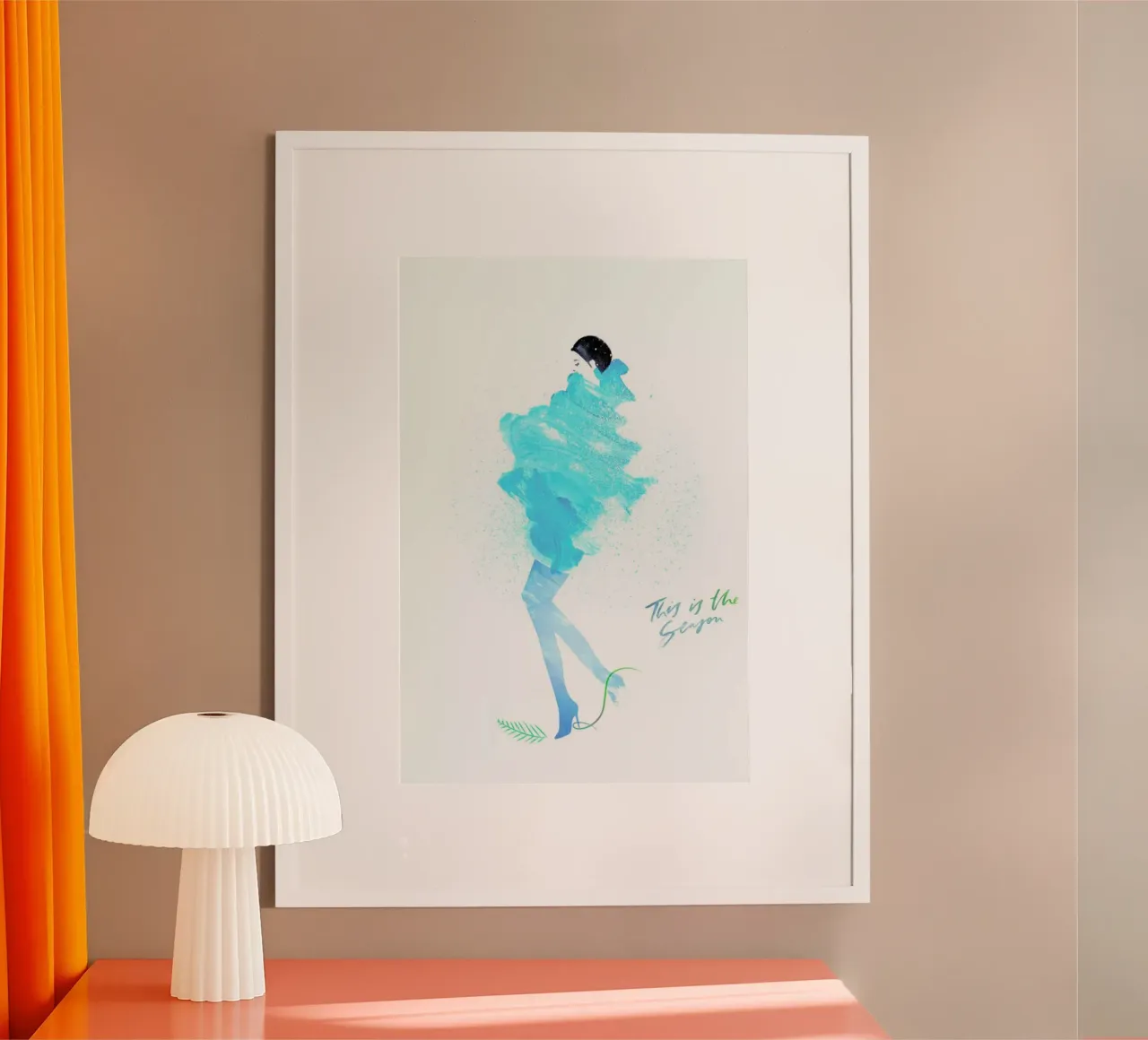 Schneehase 1 poster da Anja Denz