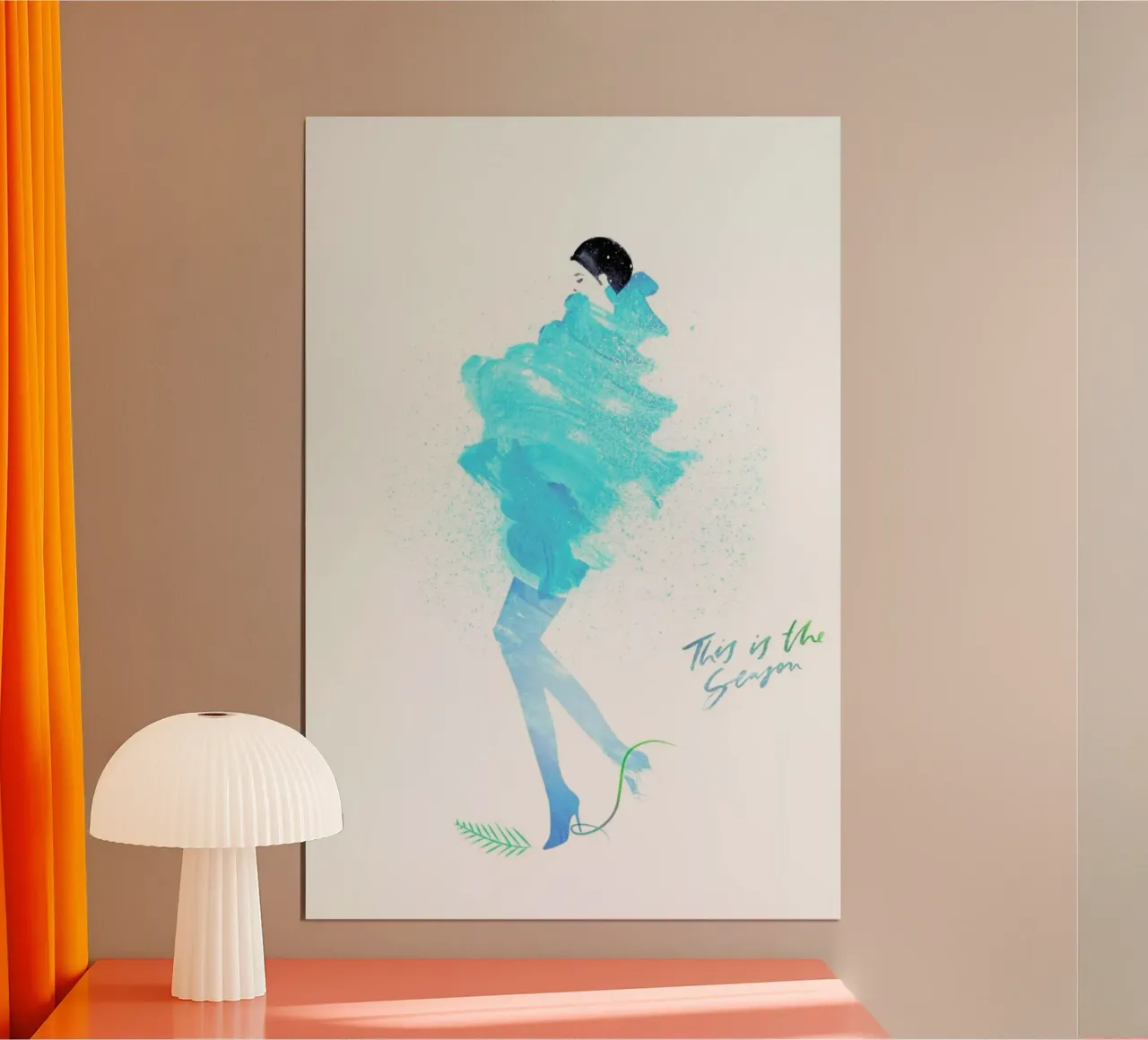 Schneehase 1 poster da Anja Denz