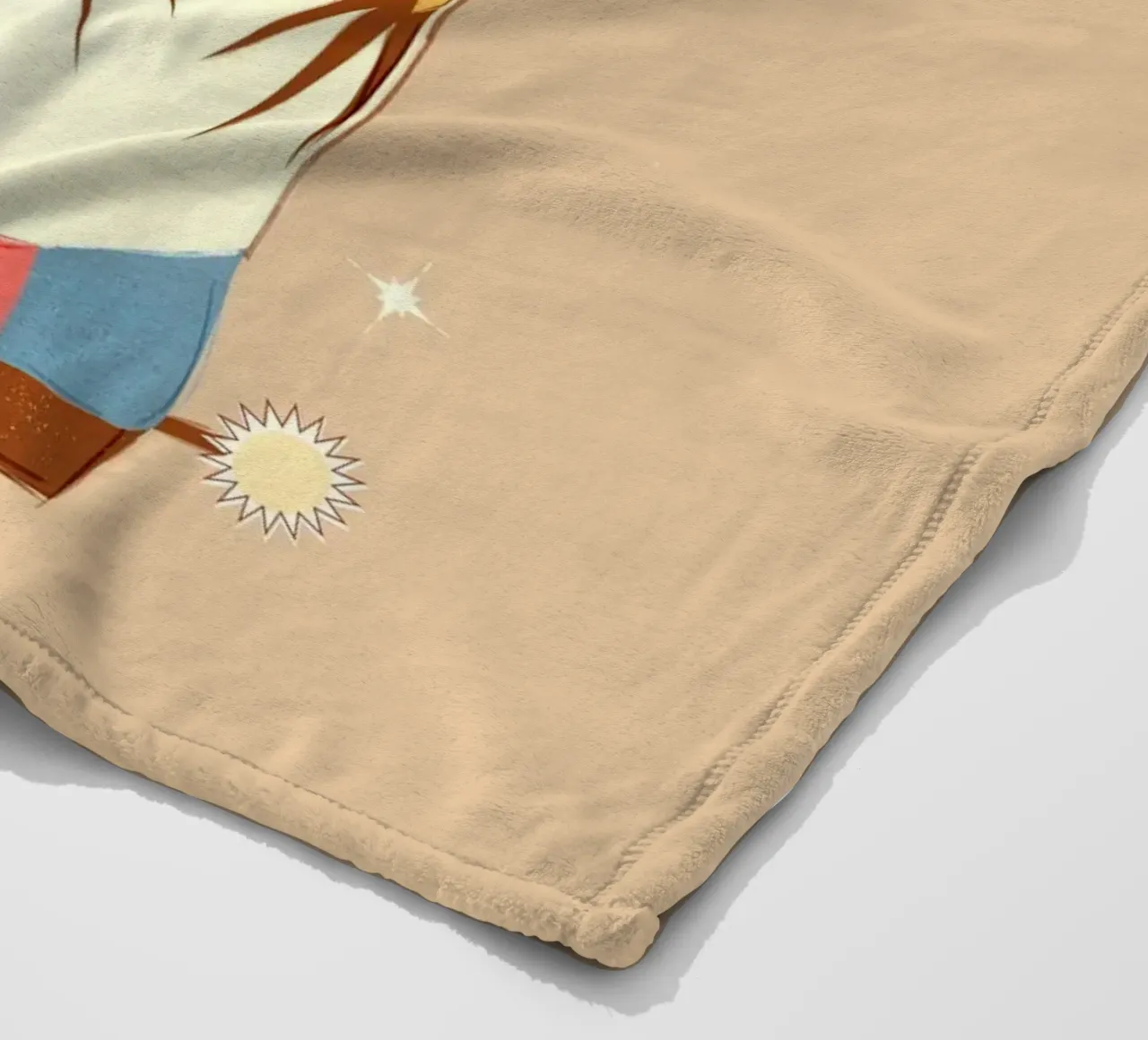Retro "Yeehaw!" Cowboy Boots Art Print coperta in pile da showmemars