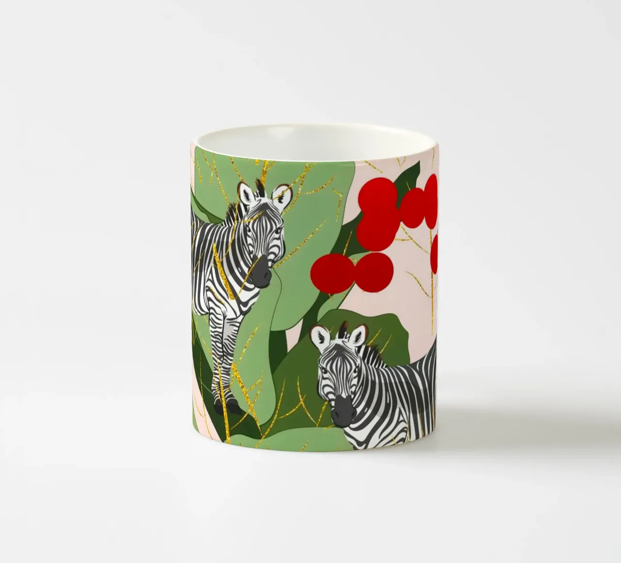 Zebra Harem Foresta Natura Jungla tazza in ceramica da 83oranges