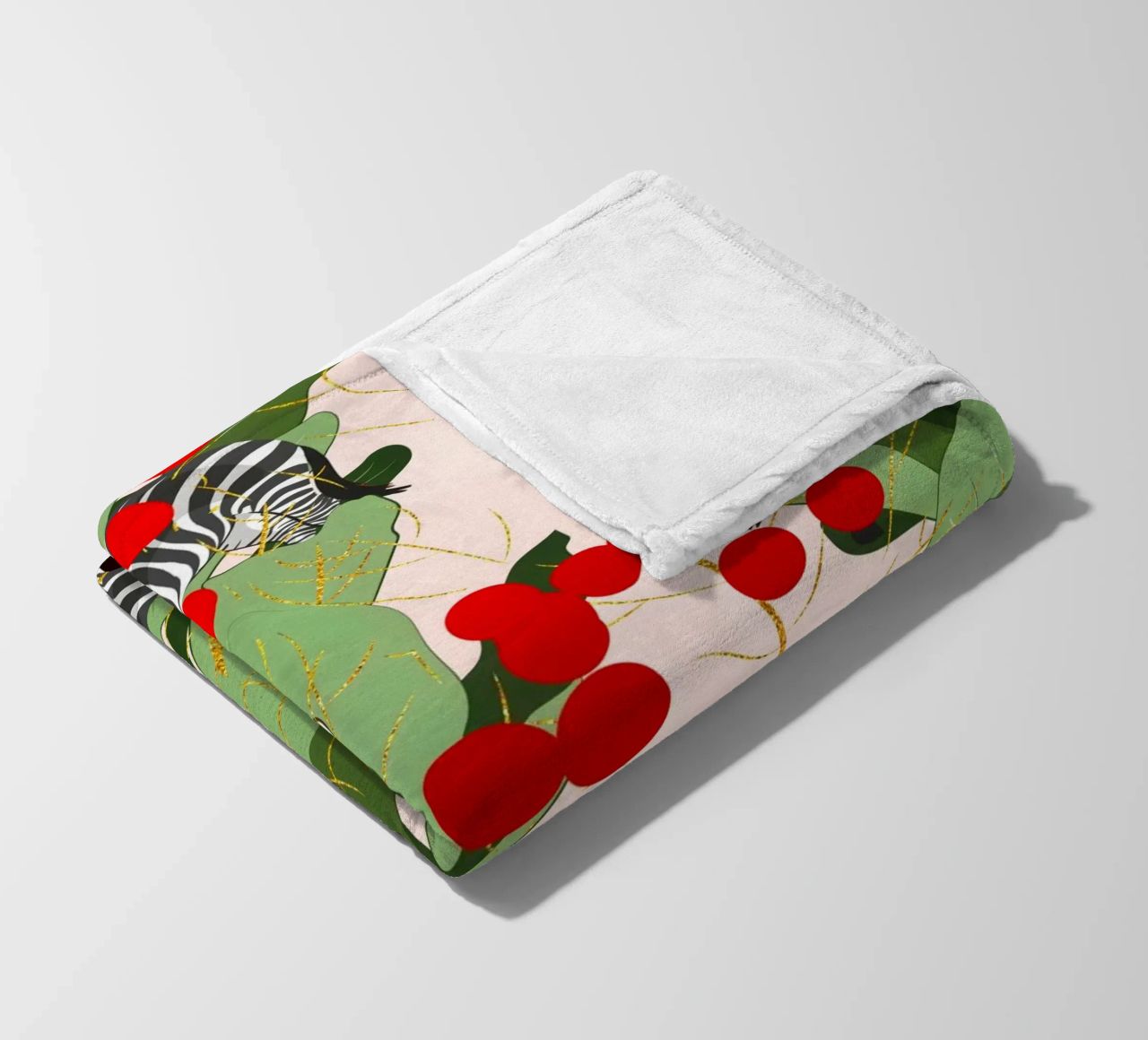 Zebra Harem Foresta Natura Jungla coperta in pile da 83oranges
