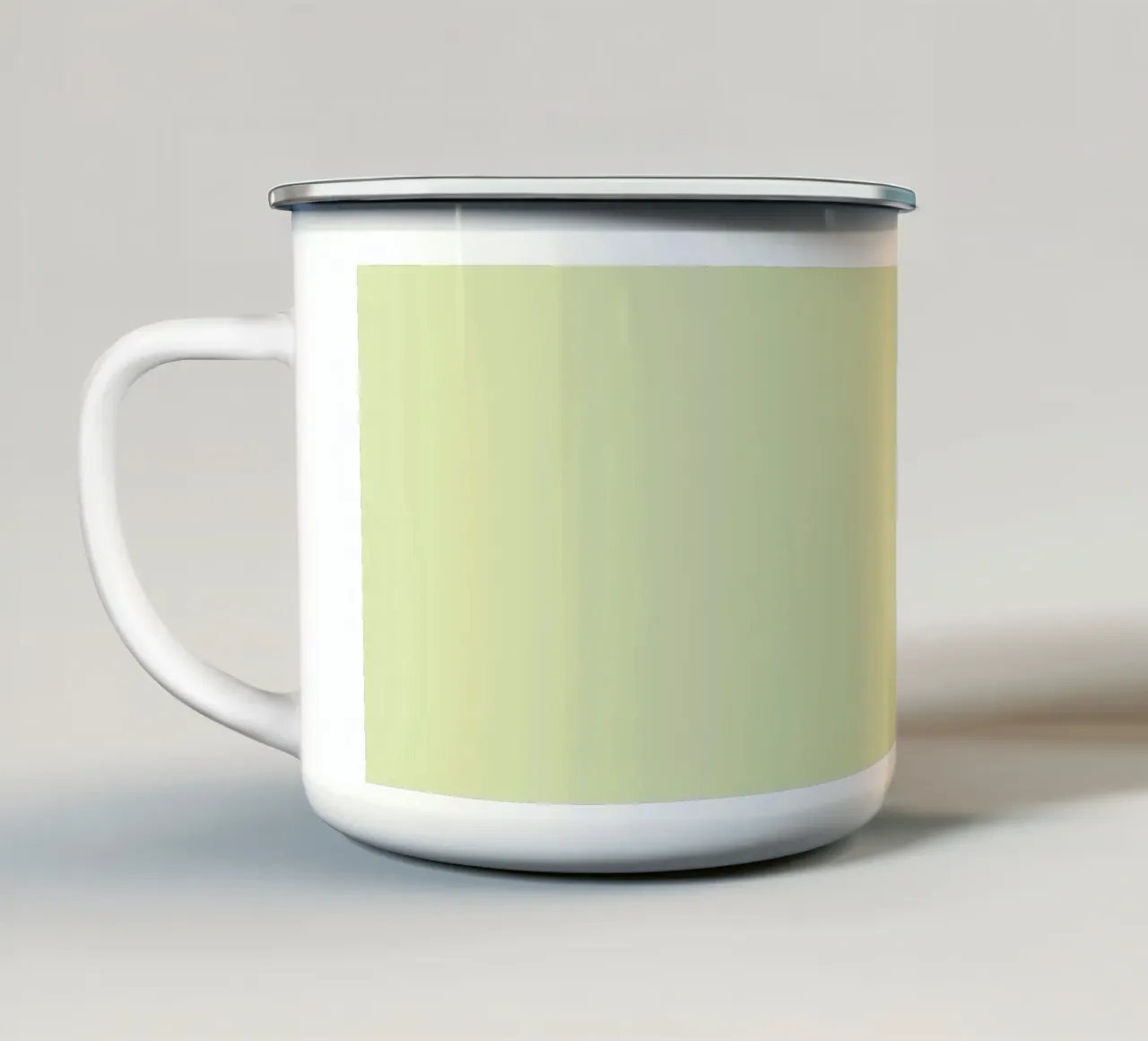 Divertente ara blu e gialla tazza in smalto da BwiseLizzy