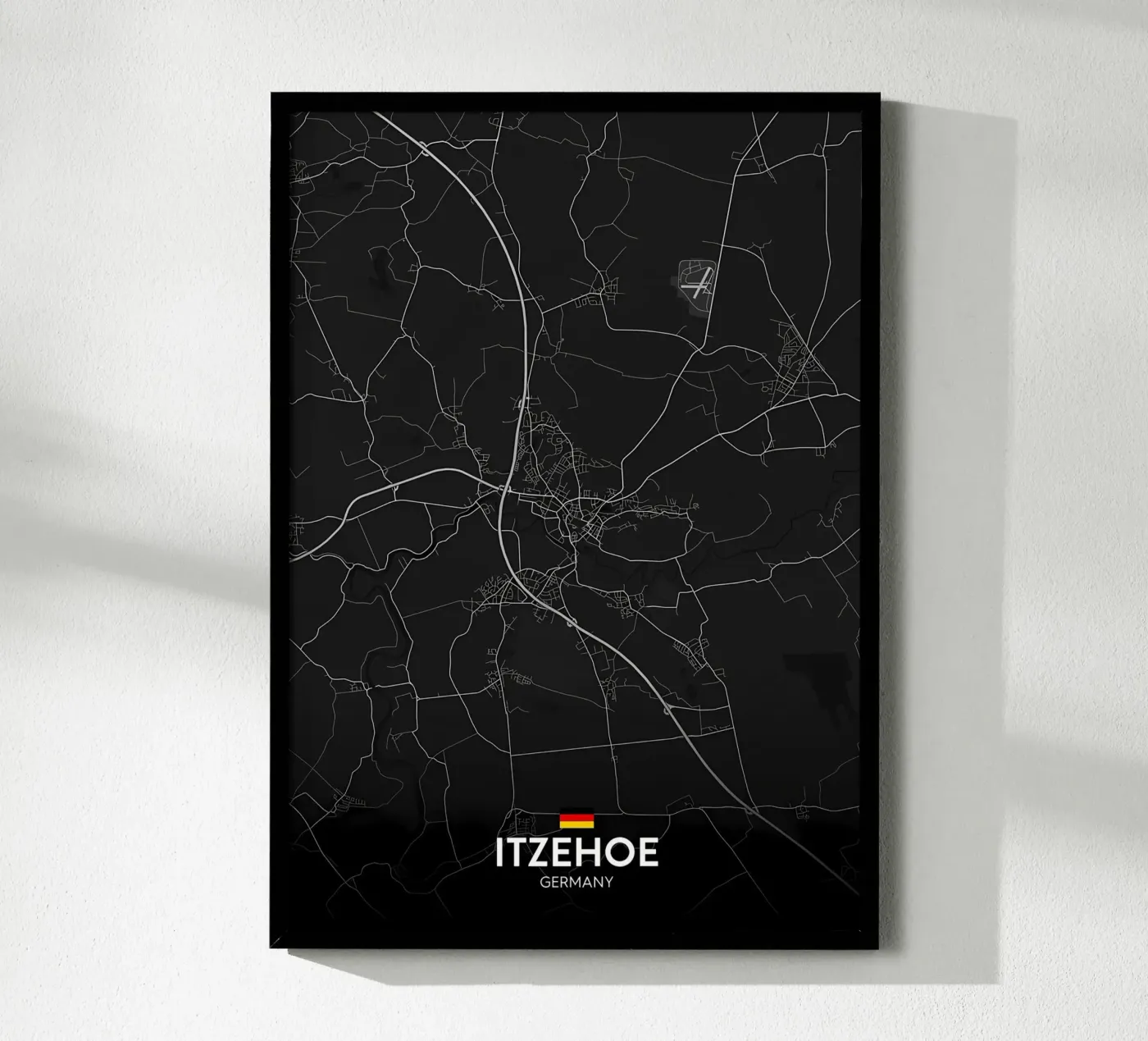 Itzehoe DE poster by Christopher Adams