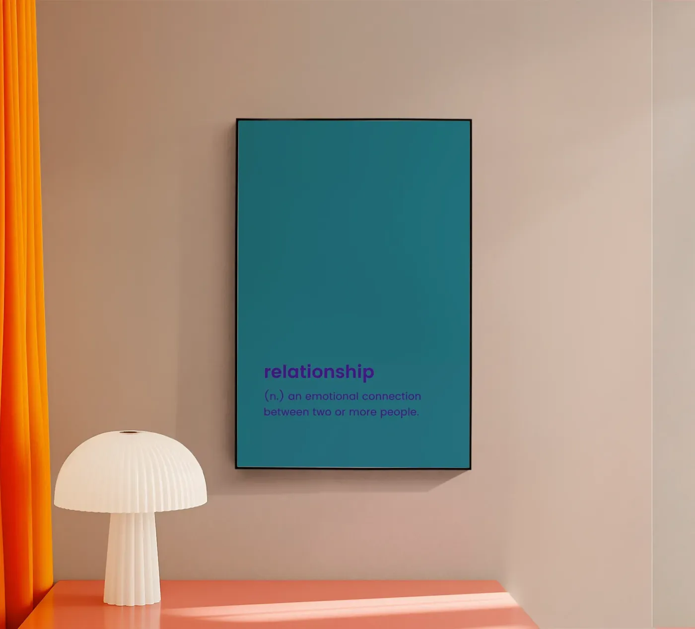 Relationship Acryl-Glas von Studio One