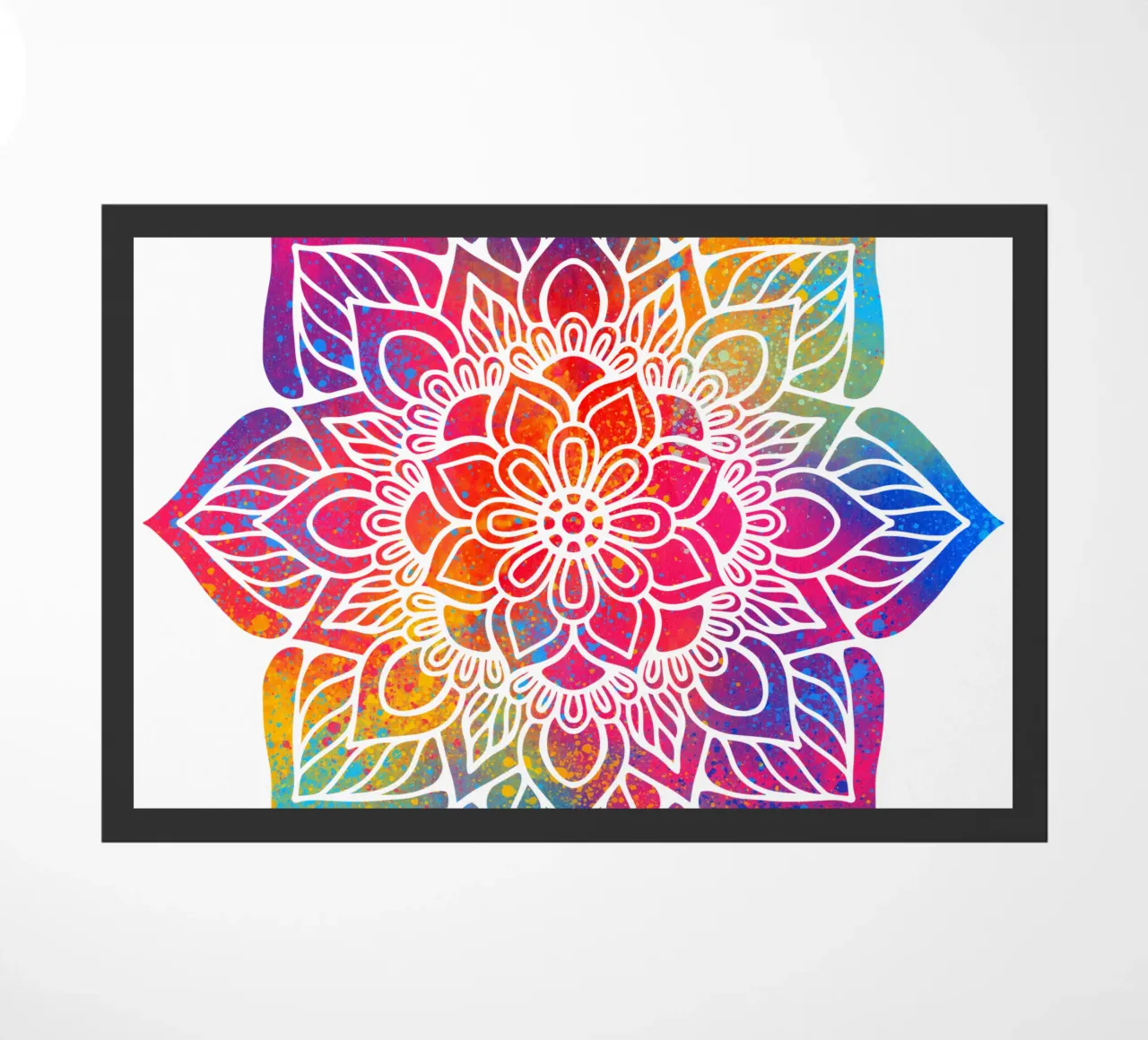 Mandala arcobaleno zerbino da Spiritual Touch