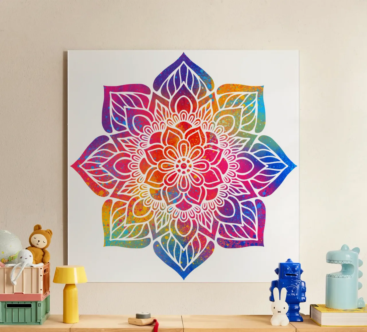 Mandala arcobaleno plexiglass da Spiritual Touch