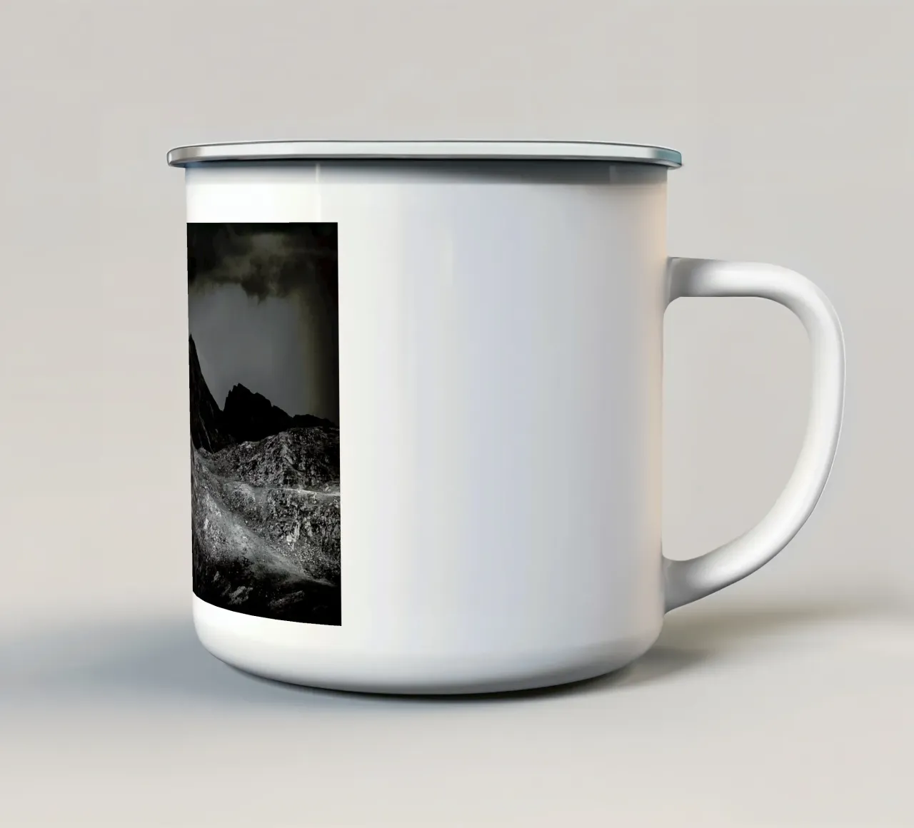 Rays taza de esmalte de Dustin Janko