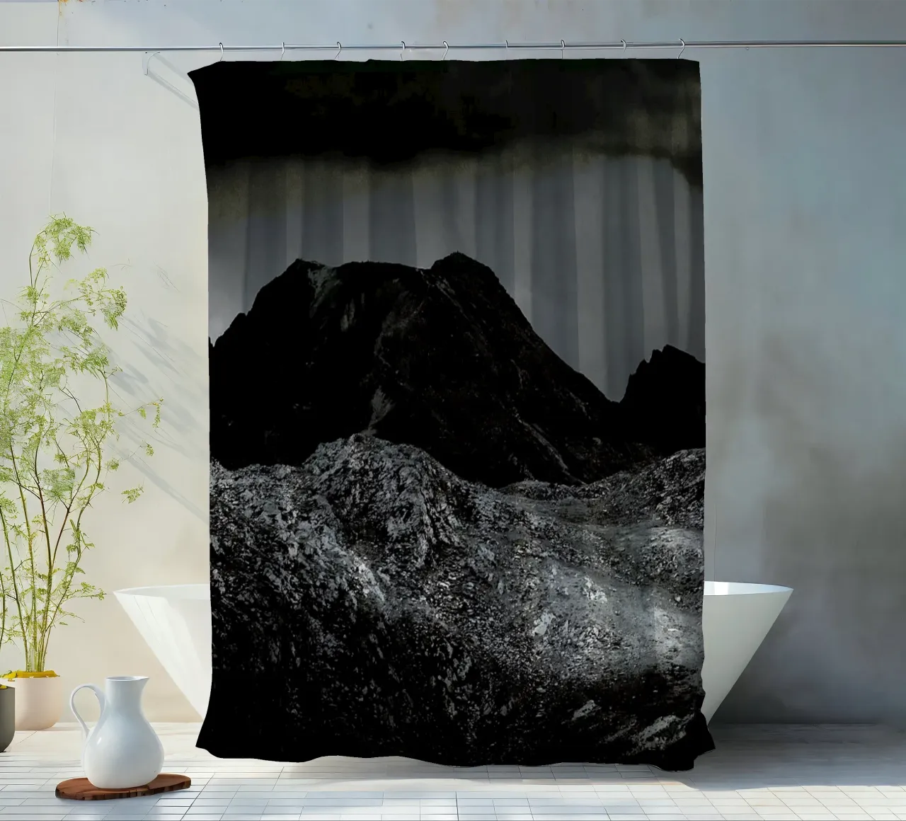 Rays Duschvorhang von Dustin Janko