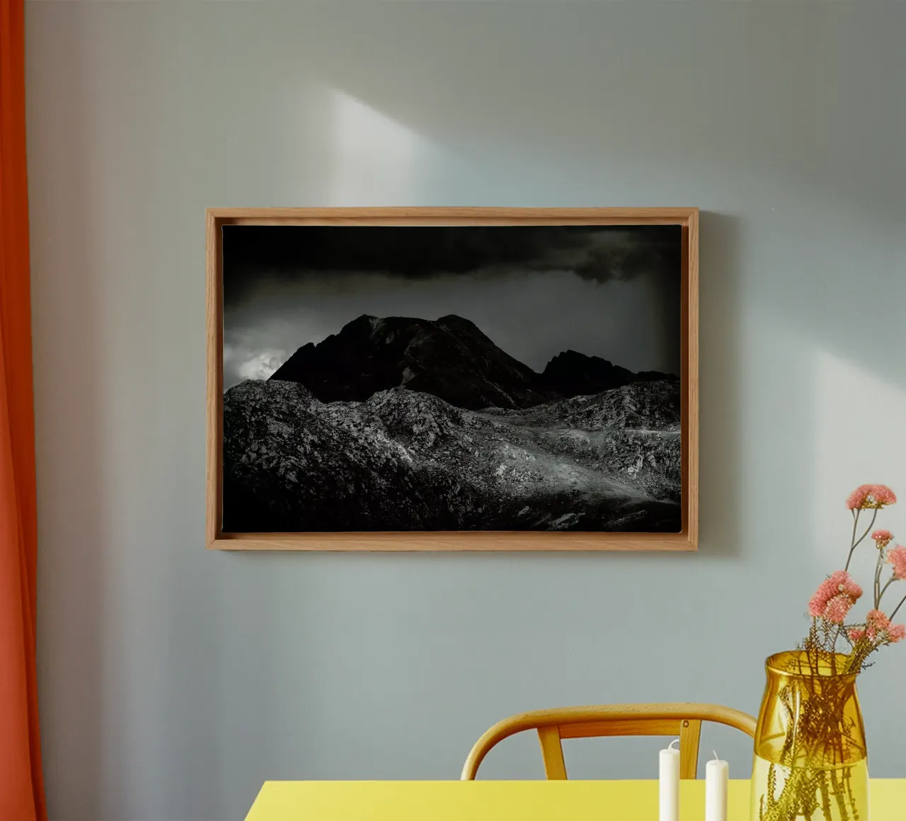 Rays canvas by Dustin Janko