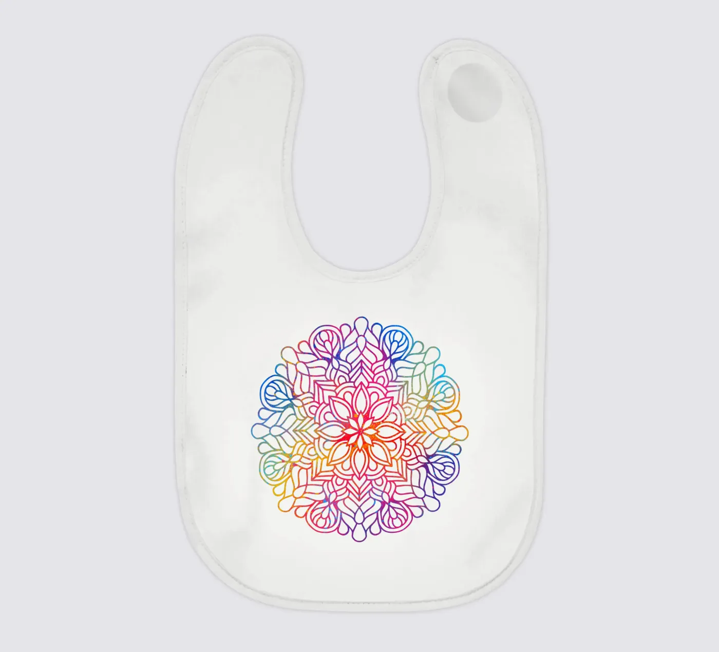 Mandala arcobaleno bavaglino da Spiritual Touch