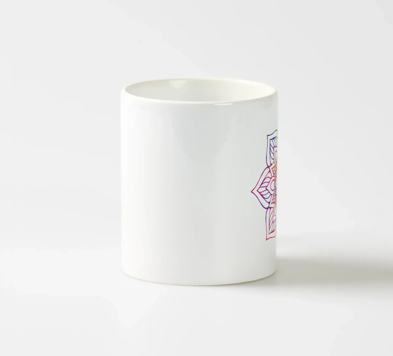 Mandala arcobaleno tazza in ceramica da Spiritual Touch