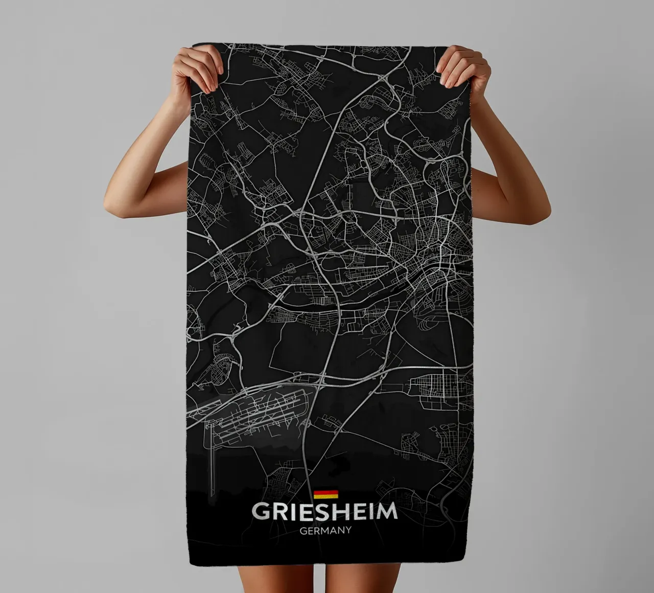 Griesheim DE asciugamano da bagno da Christopher Adams