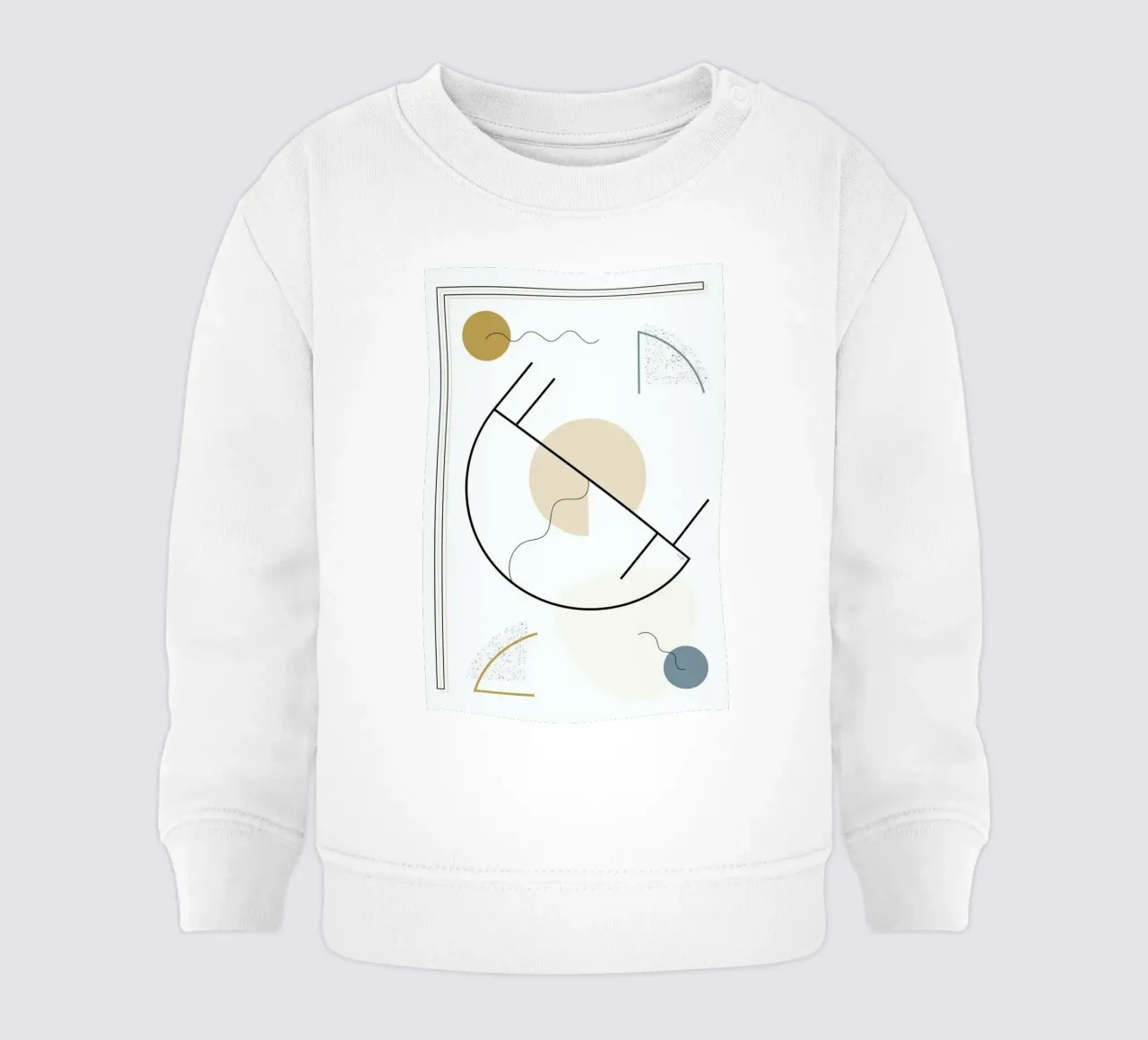 Geometric Shape felpa neonato da Linda Gobeta