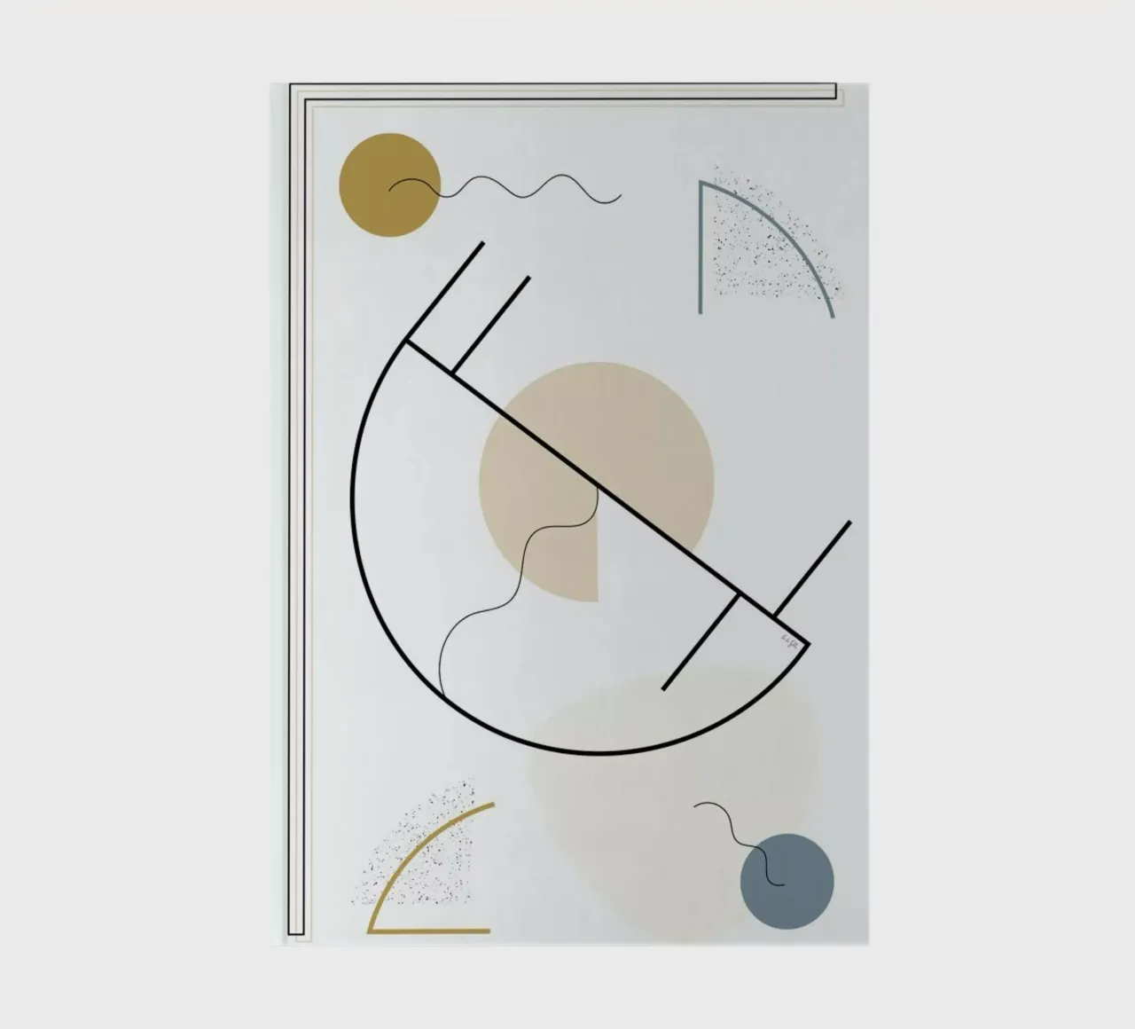 Geometric Shape carnet de notes de Linda Gobeta