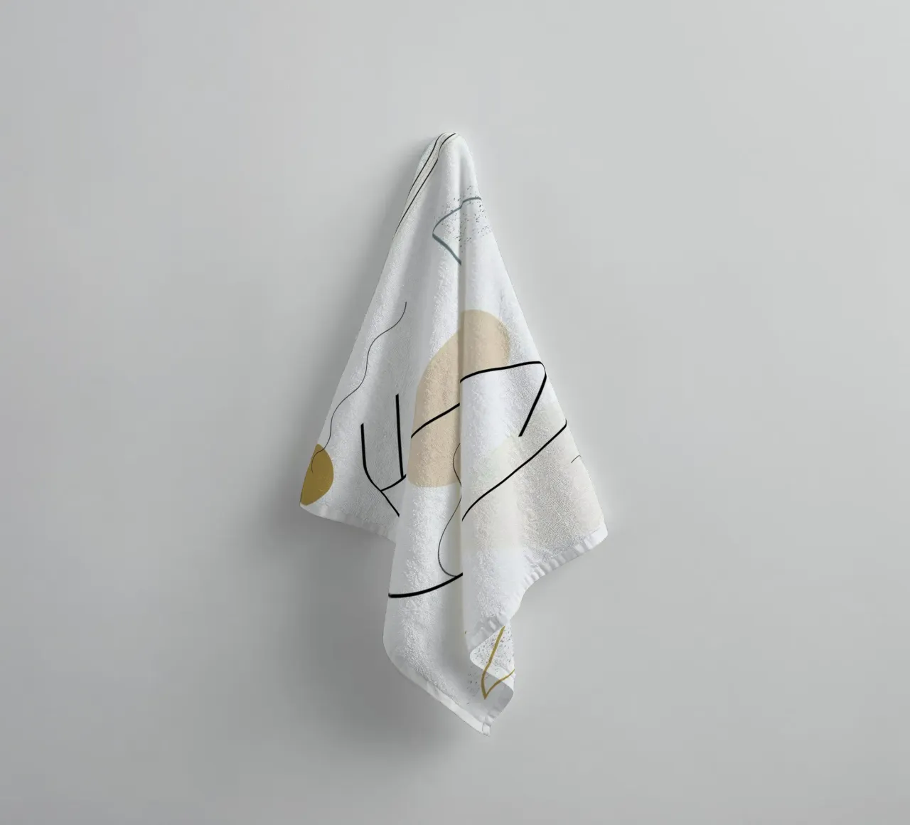 Geometric Shape asciugamano da bagno da Linda Gobeta