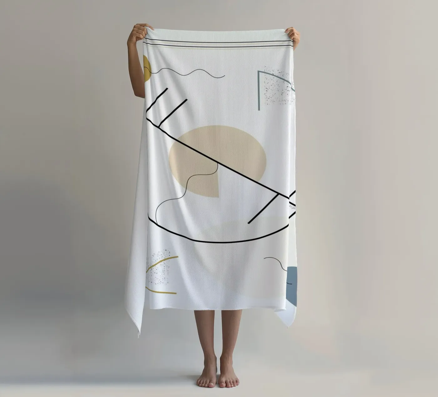 Geometric Shape telo mare da Linda Gobeta