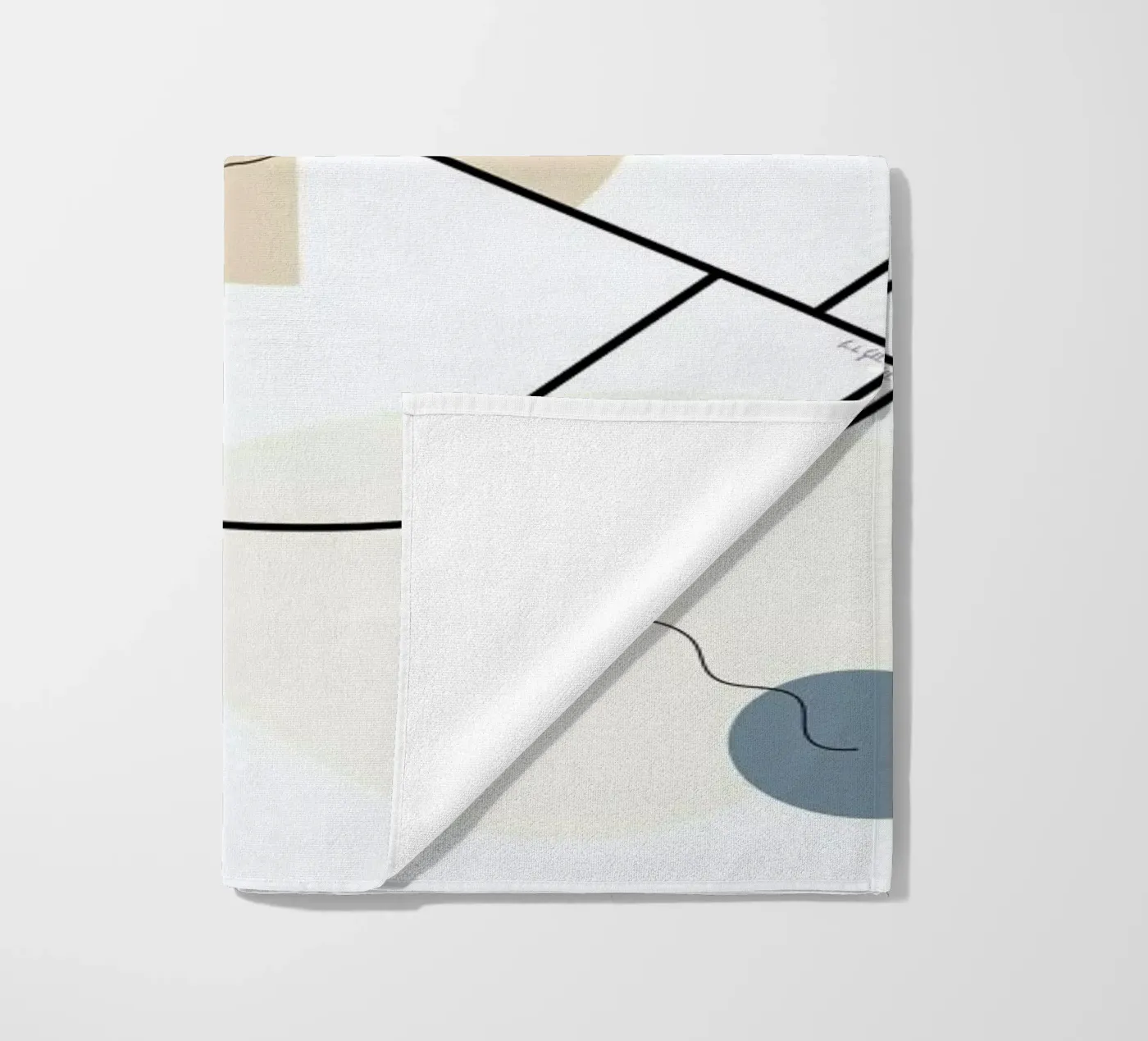 Geometric Shape telo mare da Linda Gobeta