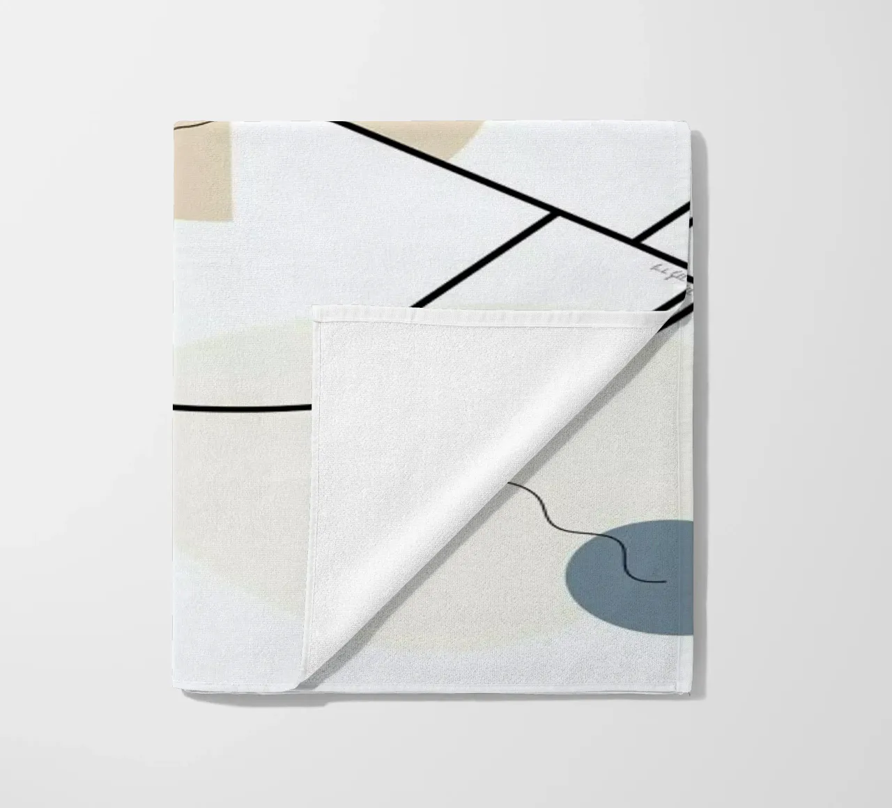 Geometric Shape telo mare da Linda Gobeta