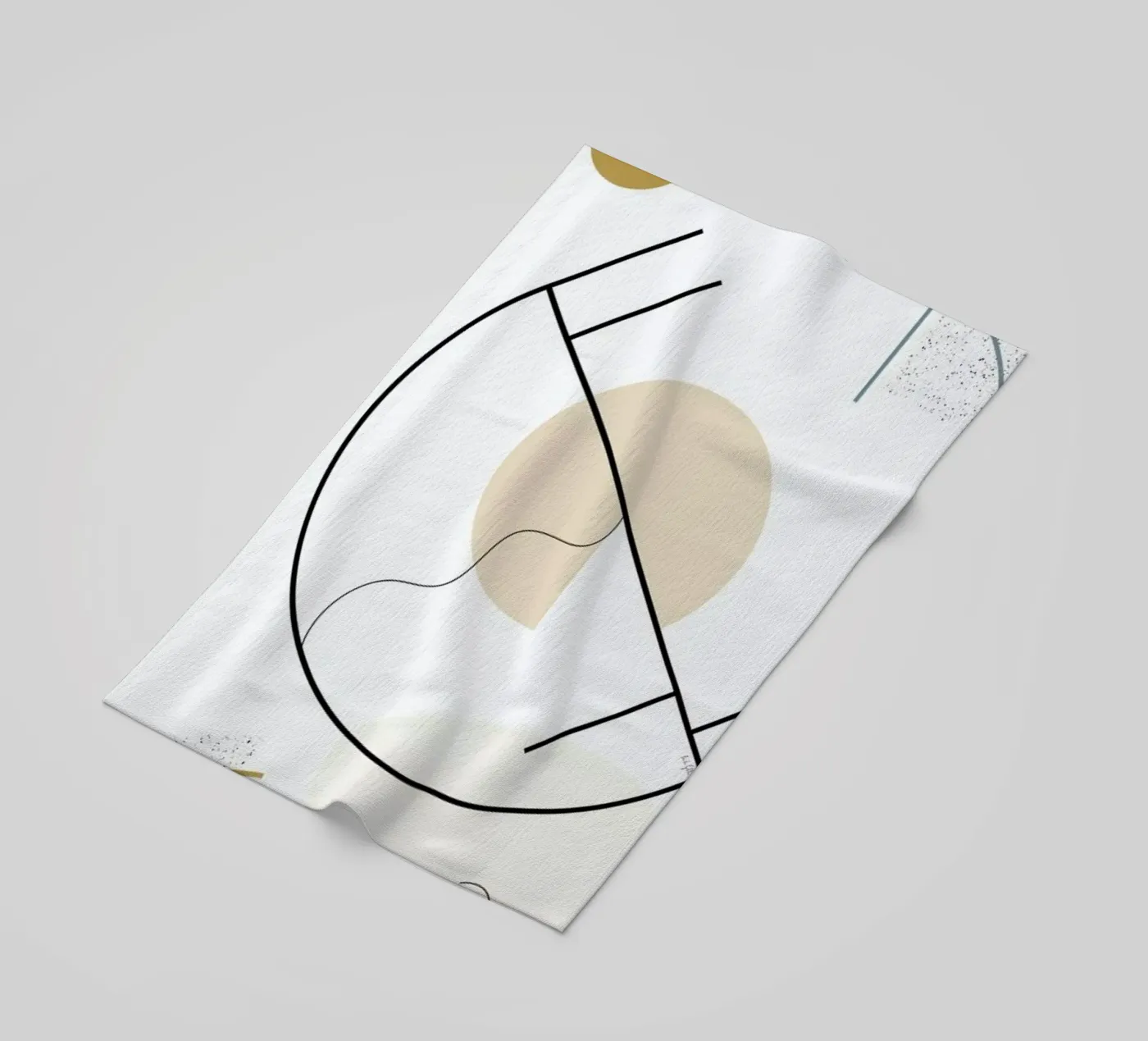 Geometric Shape telo mare da Linda Gobeta