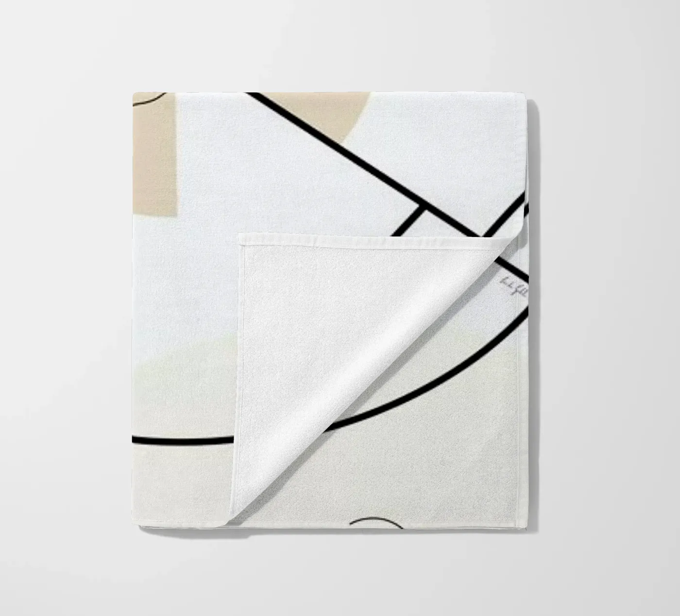 Geometric Shape telo mare da Linda Gobeta