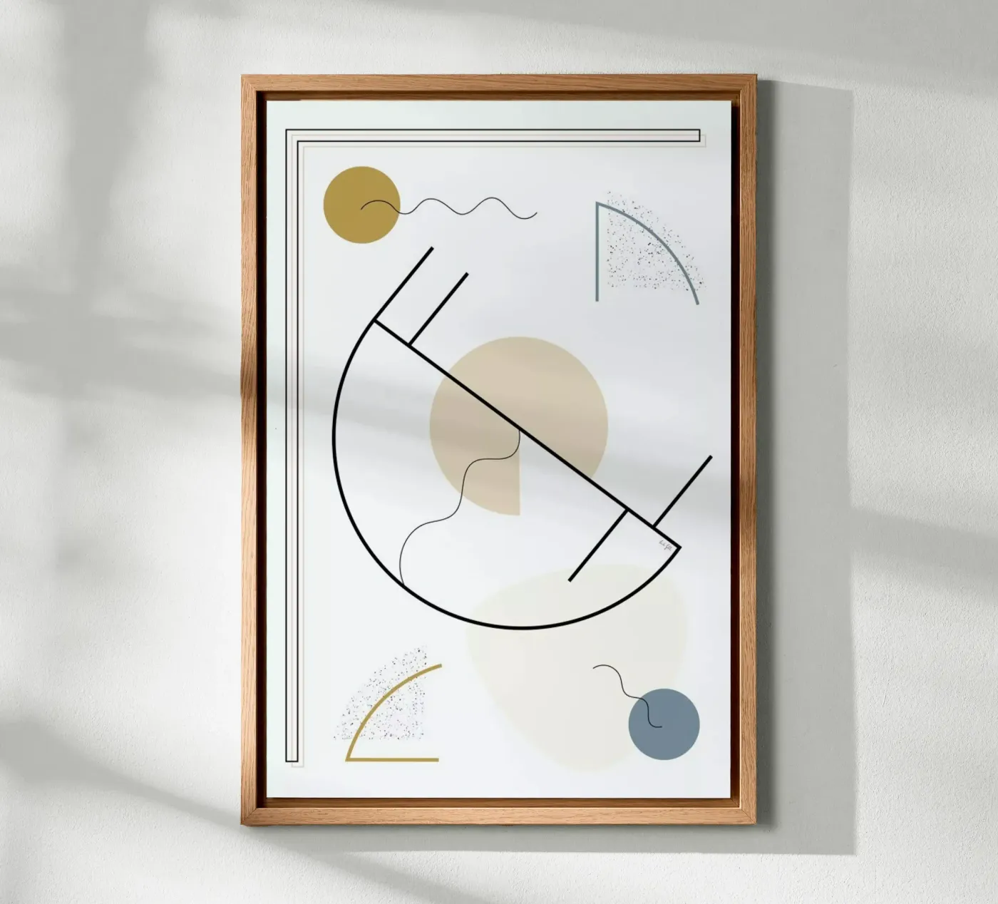 Geometric Shape pannello forex da Linda Gobeta