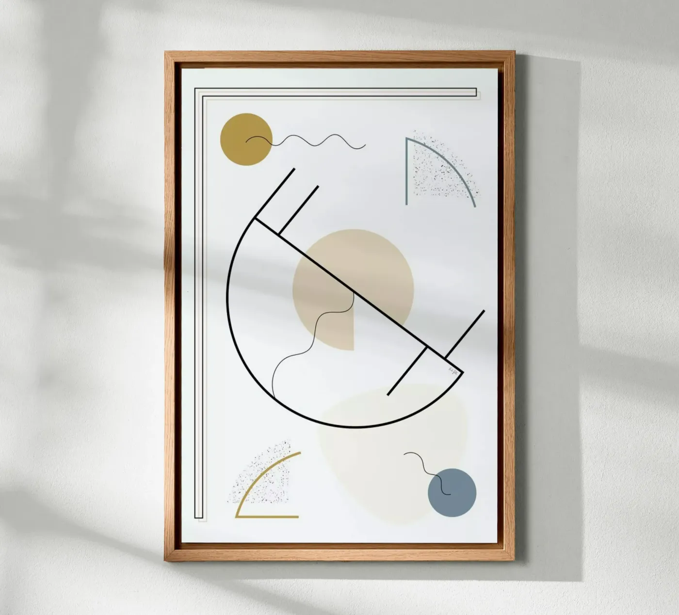 Geometric Shape forex plate by Linda Gobeta