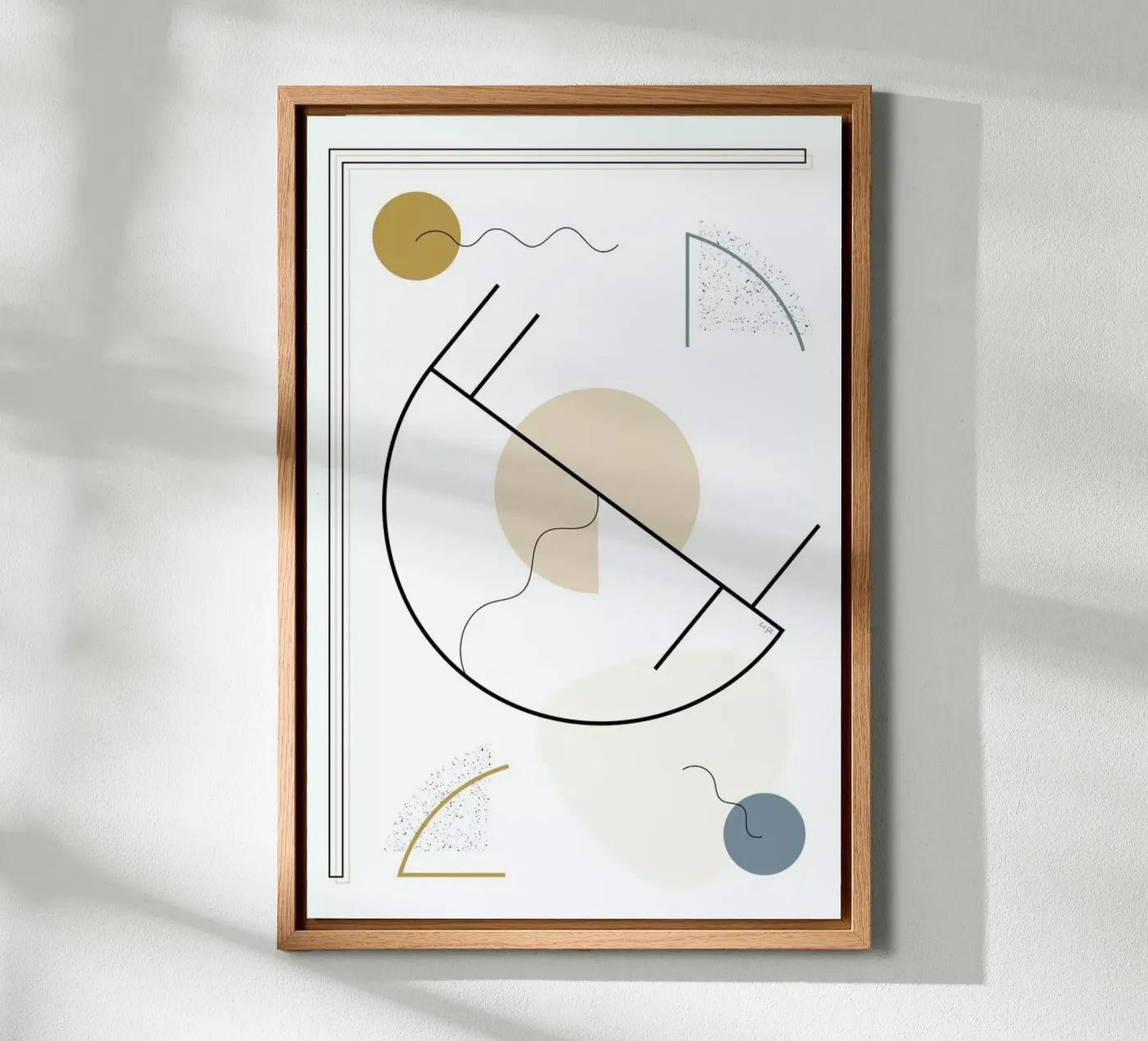 Geometric Shape tela da Linda Gobeta