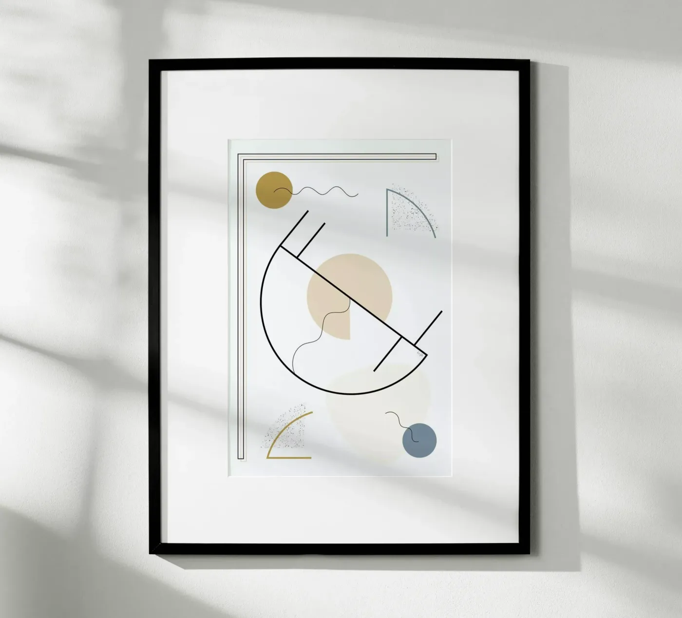 Geometric Shape Poster von Linda Gobeta