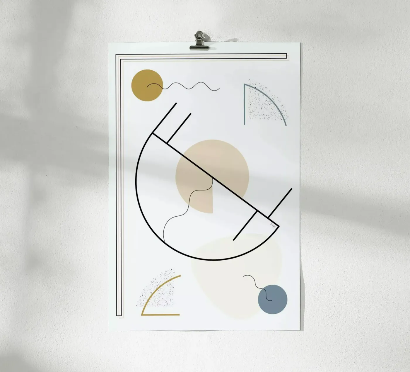 Geometric Shape poster da Linda Gobeta