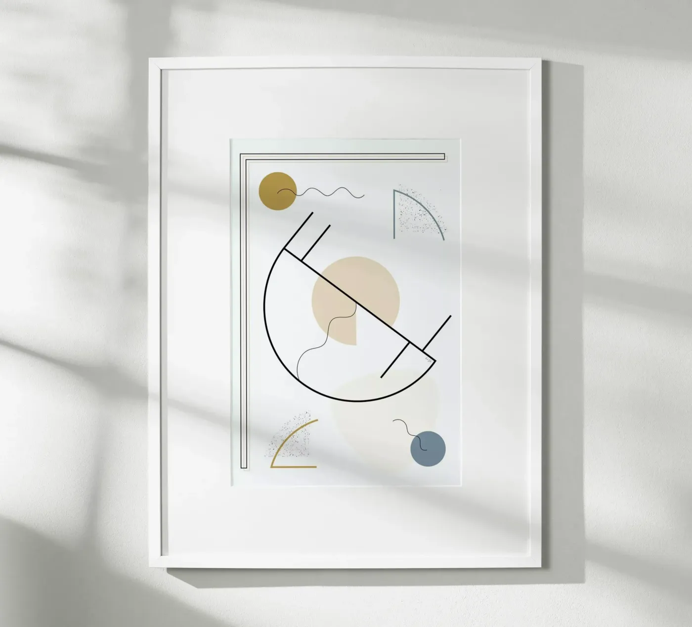 Geometric Shape Poster von Linda Gobeta