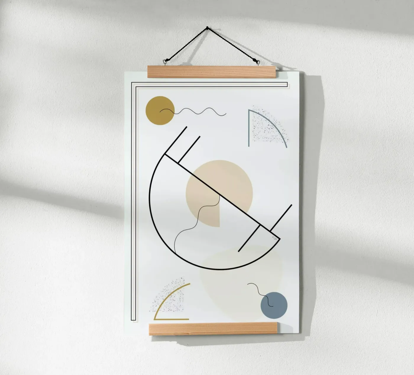 Geometric Shape Poster von Linda Gobeta