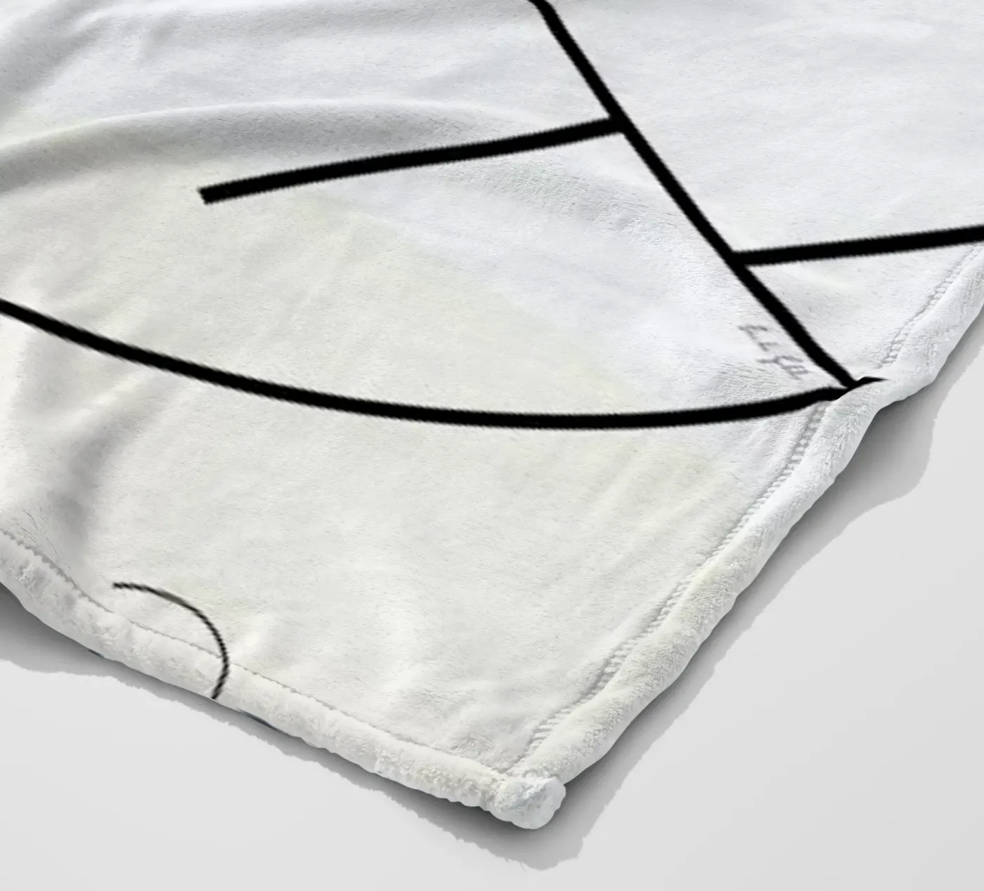 Geometric Shape plaid polaire de Linda Gobeta