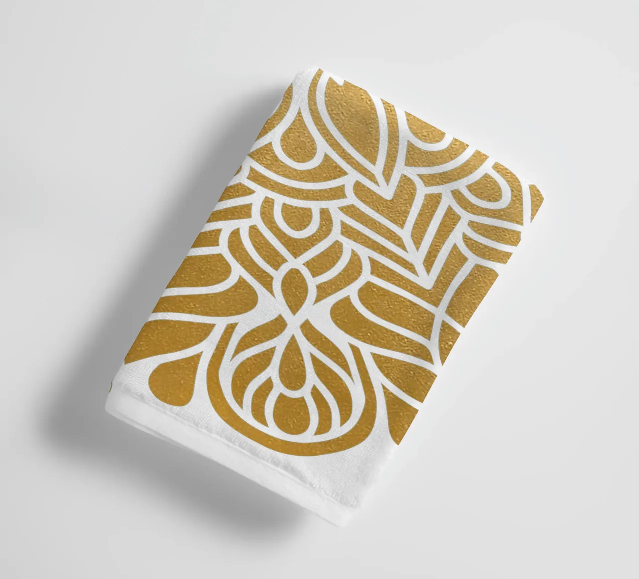 Mandala d'oro asciugamano da bagno da Spiritual Touch