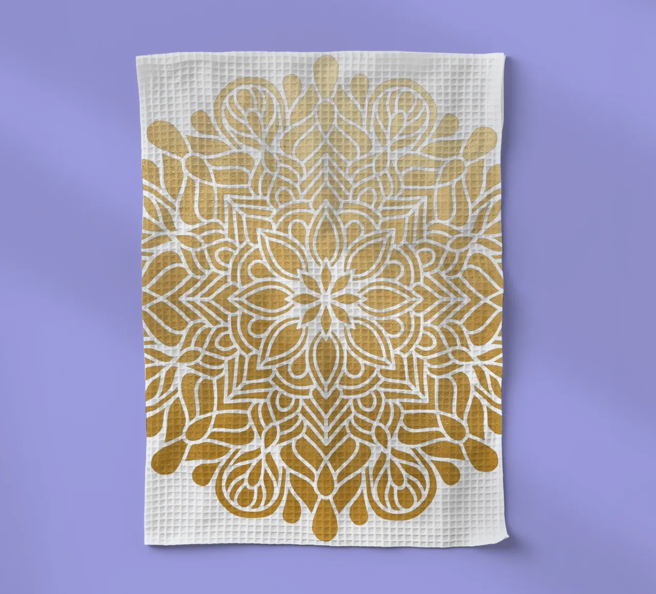Mandala d'oro canovaccio da cucina da Spiritual Touch